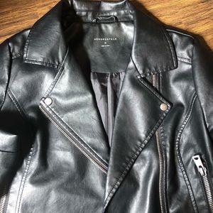 Leather jacket